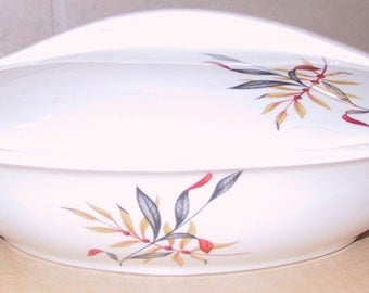 Vintage Iroquois Covered Devided Dish