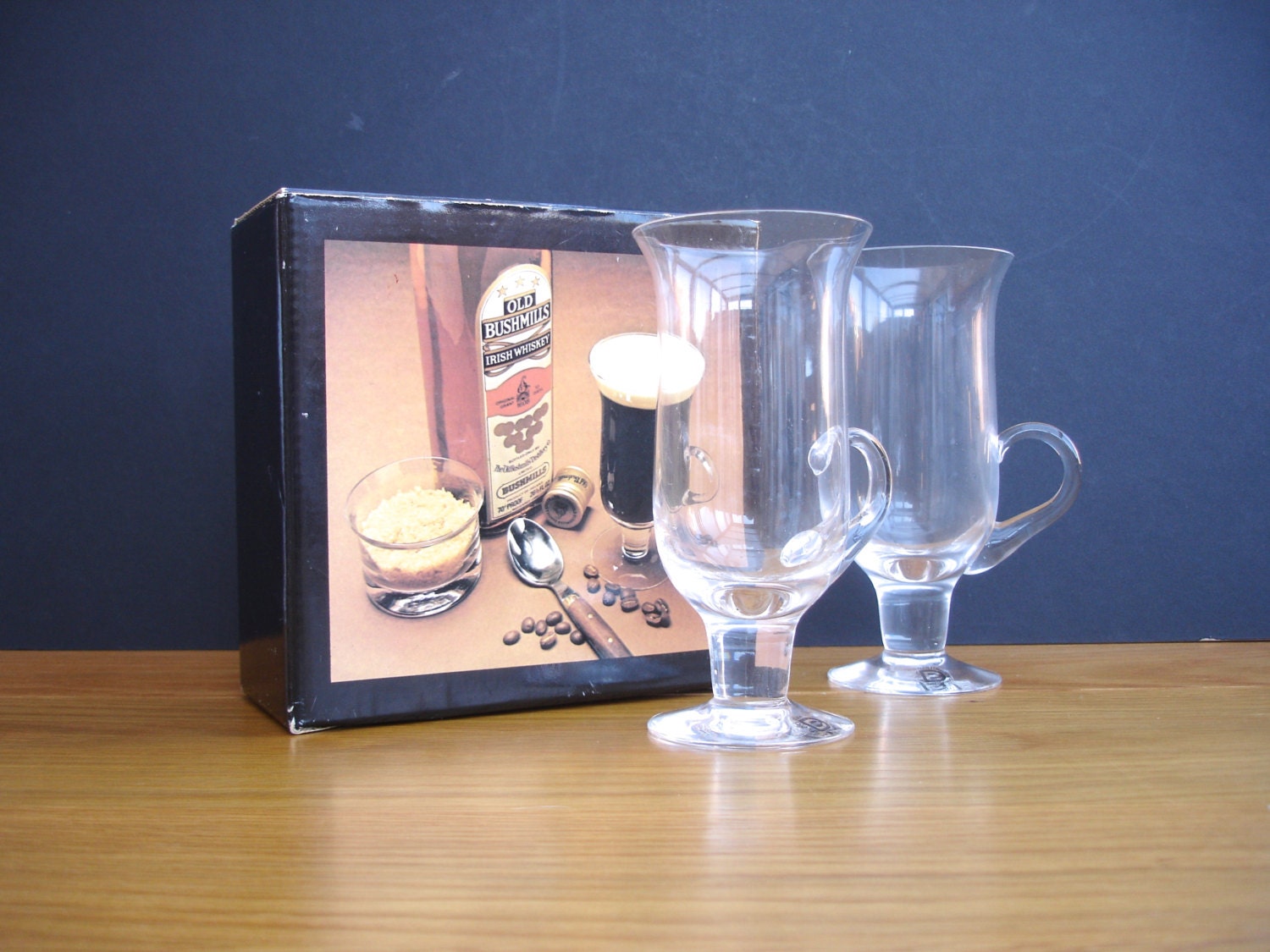 24 Lead Dartington Crystal Irish Coffee Glasses Original Boxes Frank