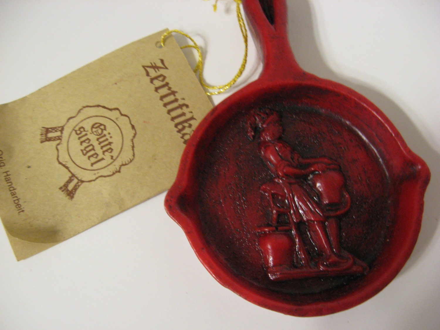 german wax ornament redvintage christmas german wax ornament redvintage christmas