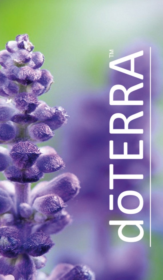 doTerra Banner Lavender Vertical by CrystalCoatney on Etsy