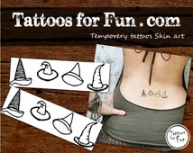 Articles populaires correspondant à witch tattoo sur Etsy