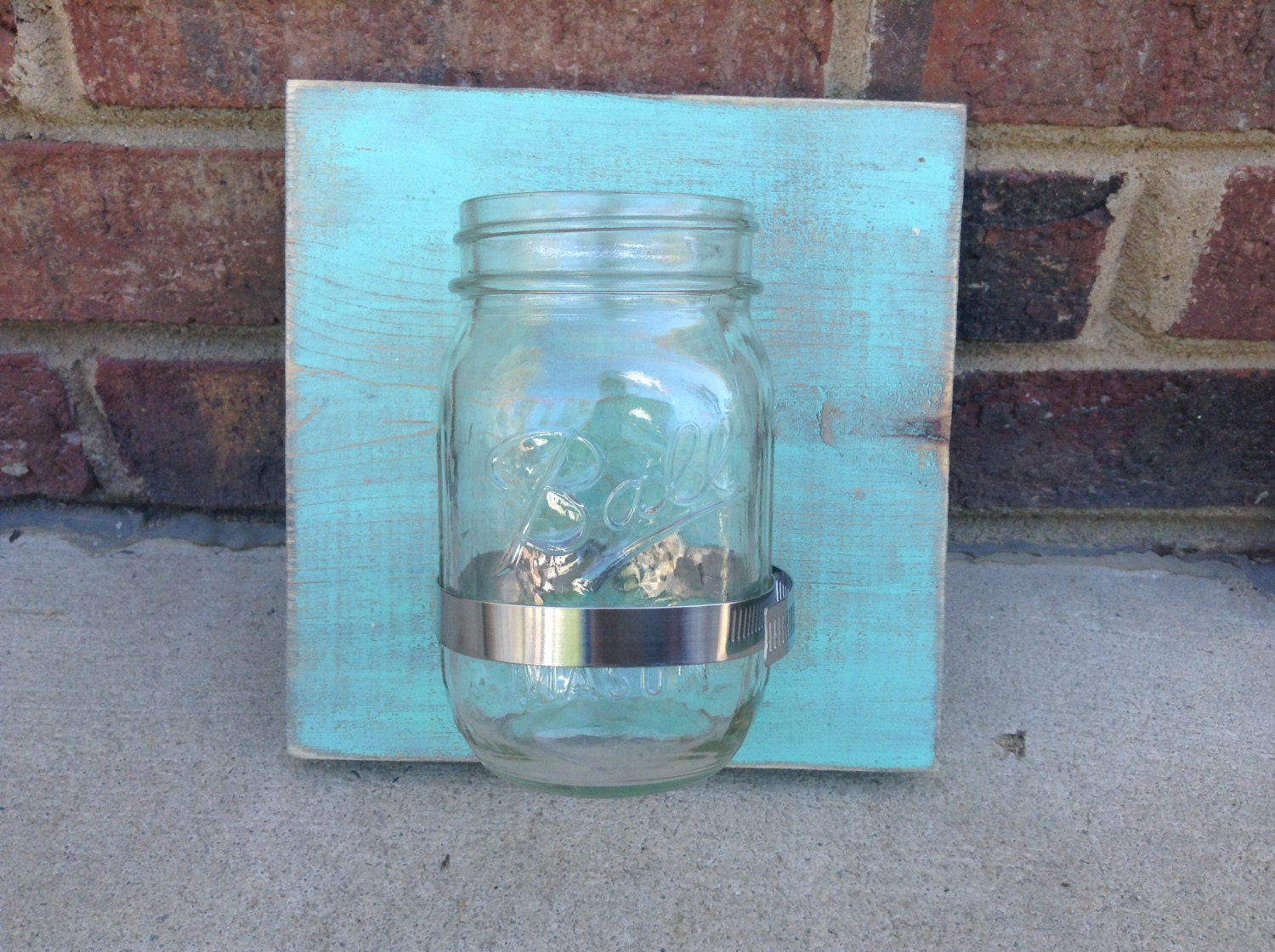 Mason Jar Wall Decor. Rustic home decor. by TheSouthernDelight