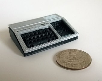 Mini Texas Instruments TI-99/4A - 3D printed!