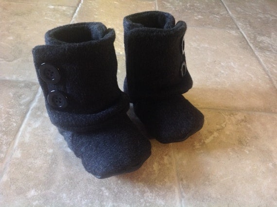 infant black ankle boots