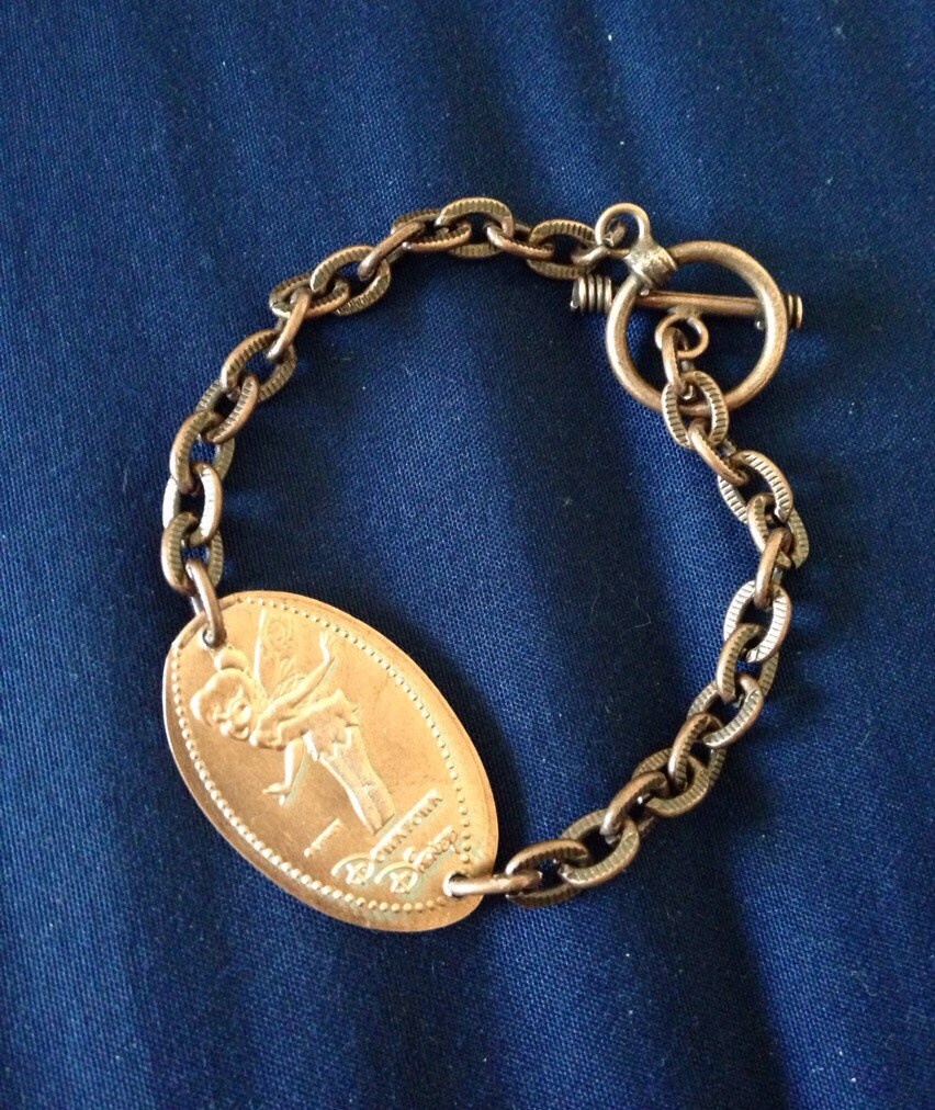 Disneyland Pressed Penny Bracelet