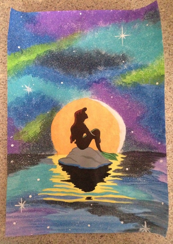 Little mermaid sunset by ShanniesDesigns on Etsy