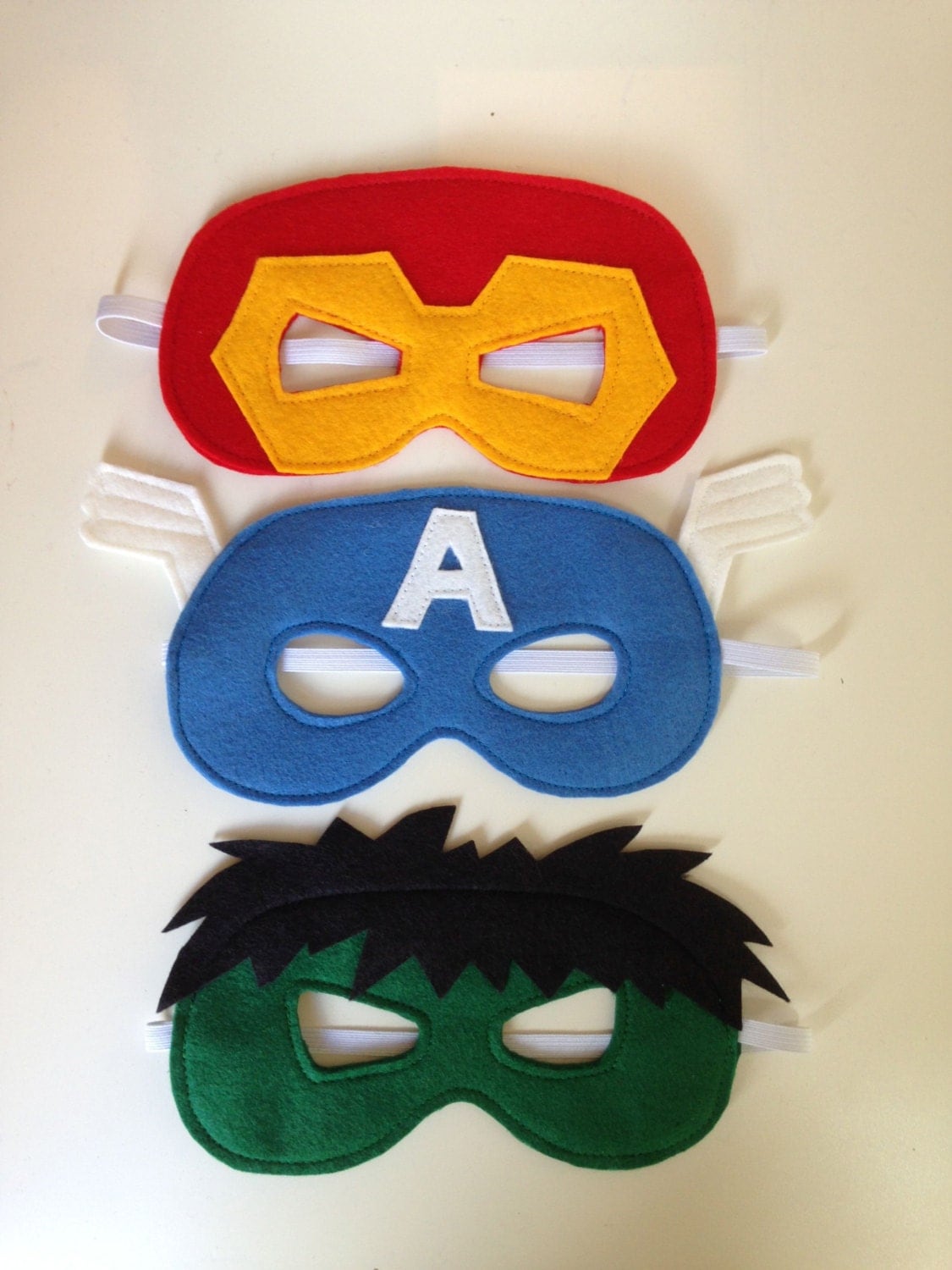 Ironman Hulk and Captain America Felt Superhero Mask PDF