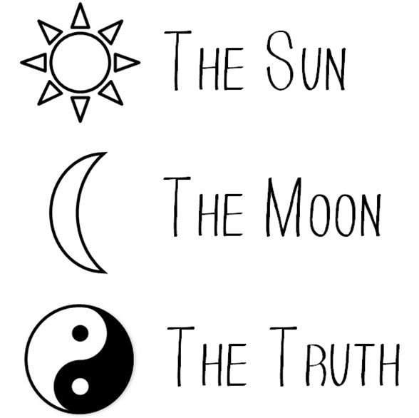 the sun the moon the truth temporary tattoo ying yang tattoo the sun the moon the truth temporary tattoo ying yang tattoo