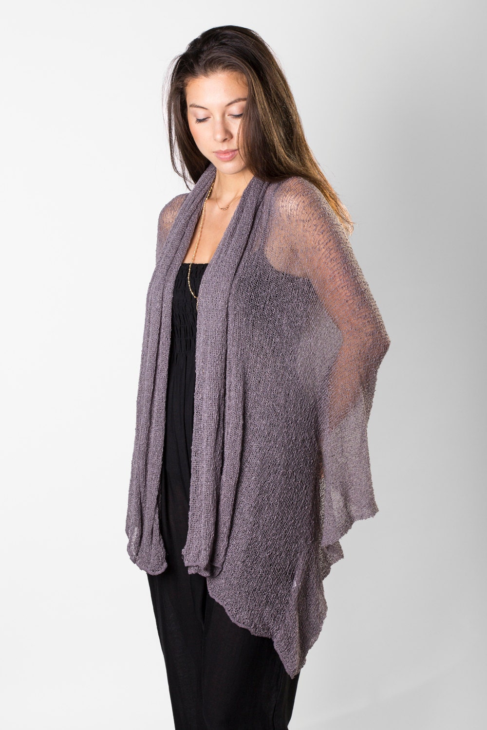 Oversized Cardigan Sheer Kimono Cardigan Boho Kimono Sheer