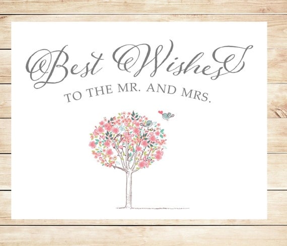 printable free cards wishes best Wishes Printable Card Best Wedding Card Download Instant