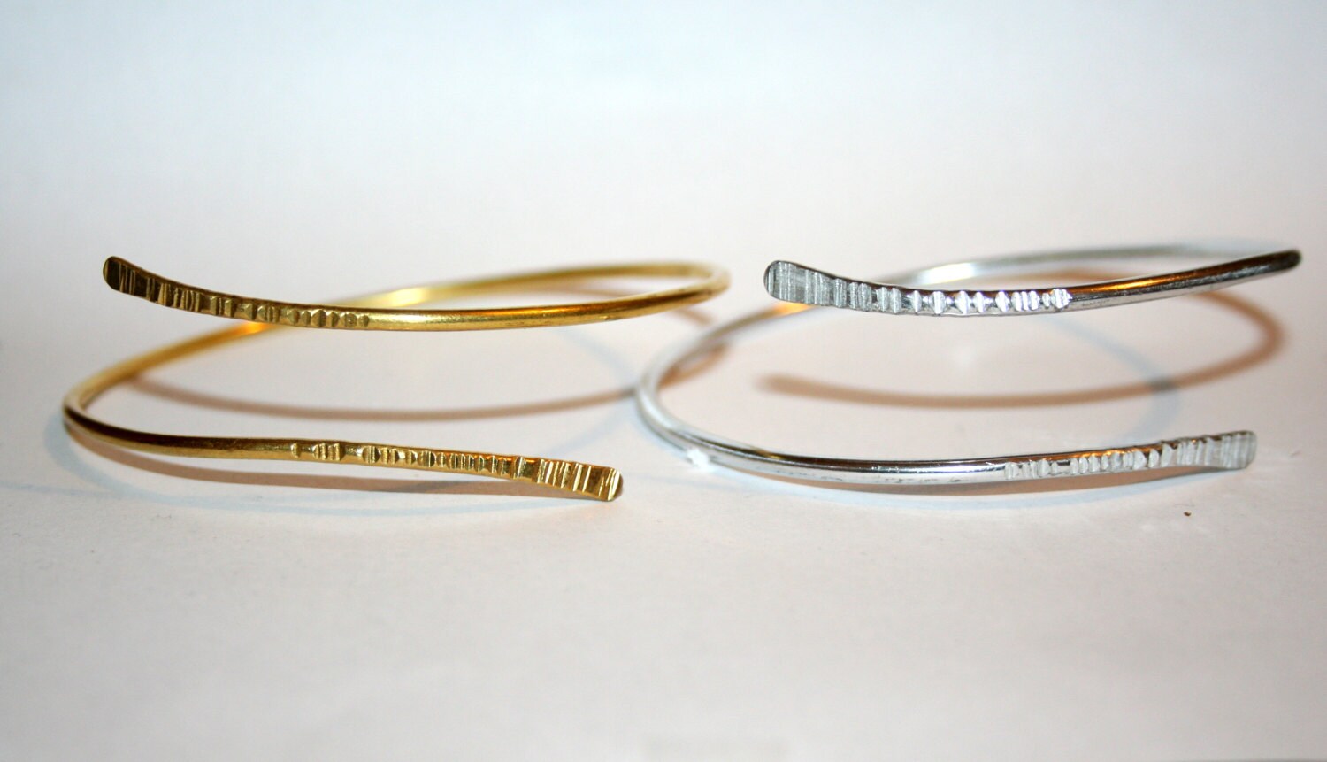 Upper Arm Band Gold Silver 925 Arm Cuff Minimalist