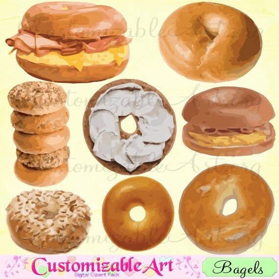 pizza bagel clipart - photo #48