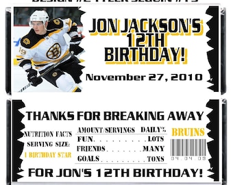 Free Printable Bruins Sport Birthday Cards