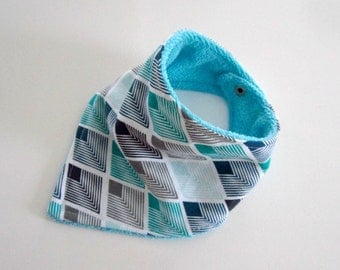 PDF Tutorial and Pattern - Bandana Baby Bib 6m-36m