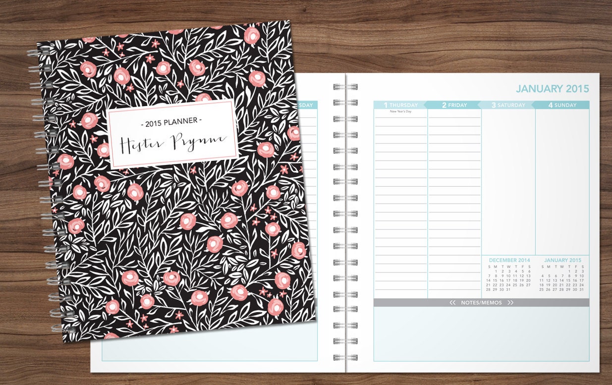 custom homework planners