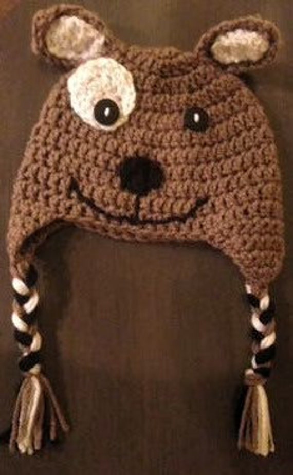 Baby Boy Puppy Dog Hat by StitchedToTheHip on Etsy