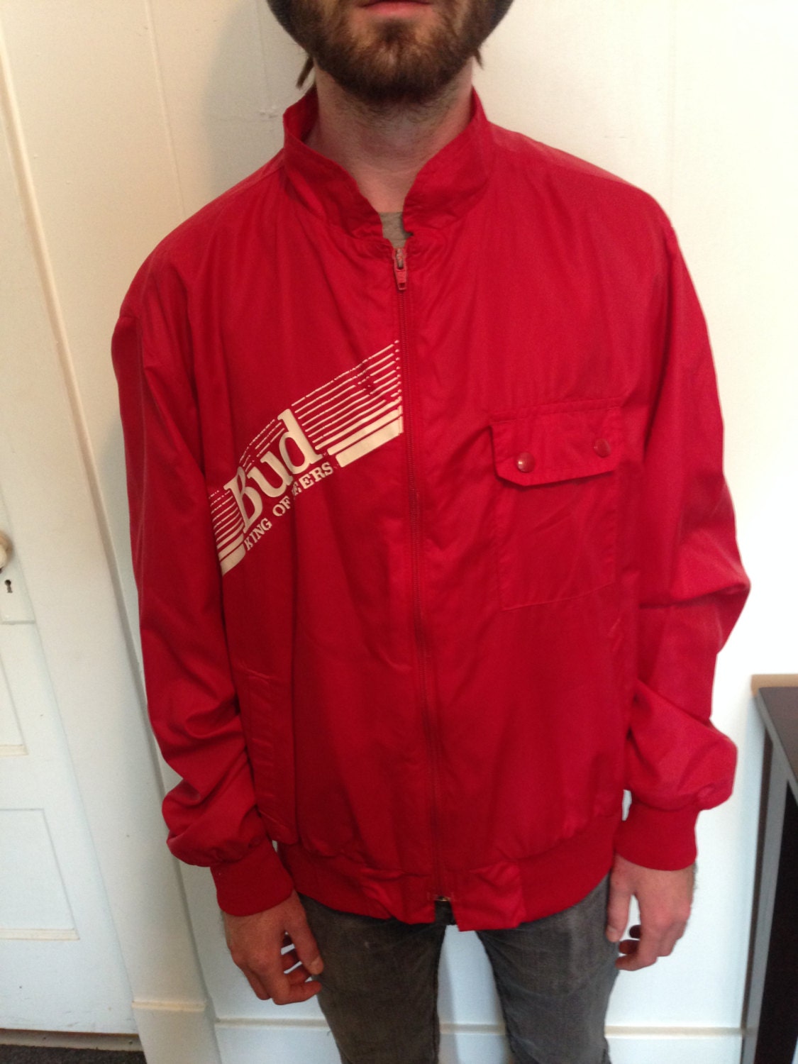 Vintage Budweiser King of Beers Jacket