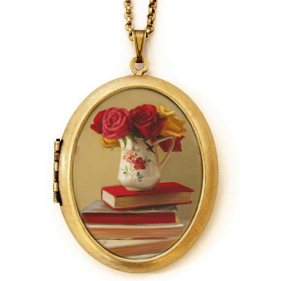 Art Locket The Ruffled Edges Floral Still Life by