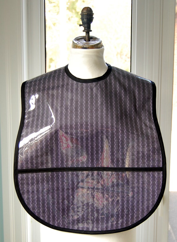 Empire Navy Extra Large Adult Bib vinyl covered extralarge