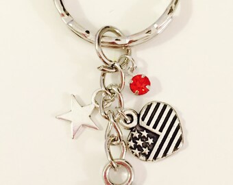 Support Our Troops Keychain, Sailor Keychain, Anchor Keychain, Anchor ...