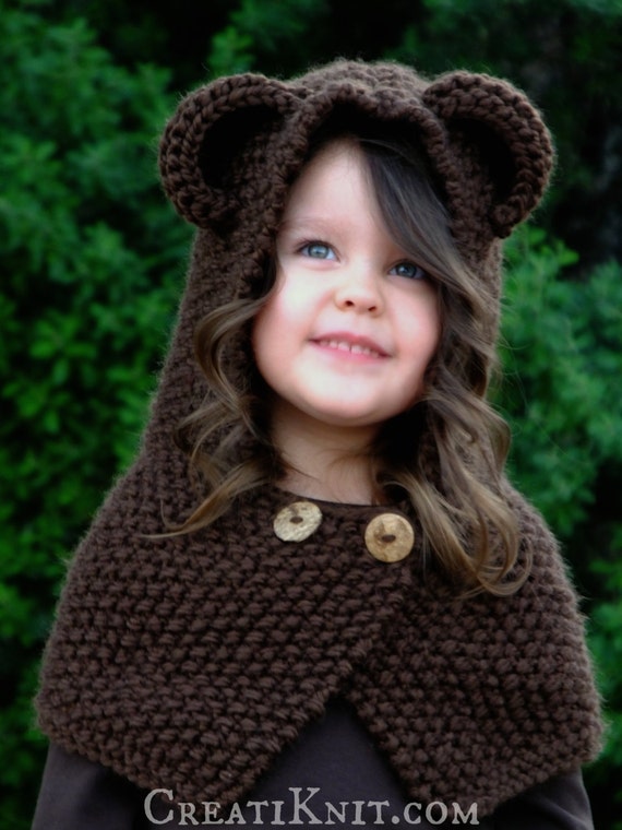 The Briar Bear Cowl Knitting Pattern Baby Toddler Child