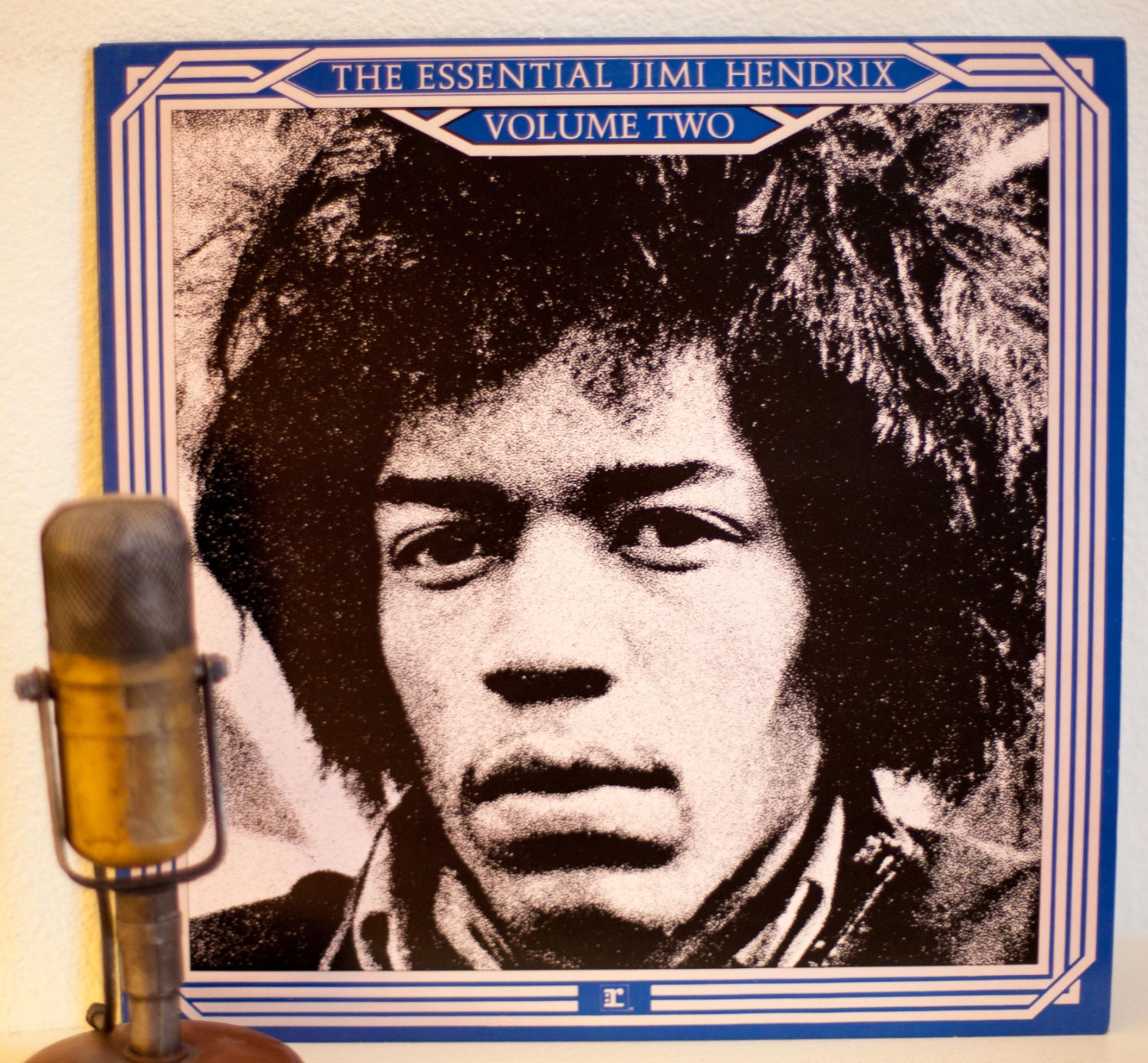 Jimi Hendrix Vinyl Record Album 1960s Classic Rock Guitar