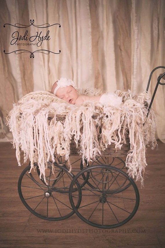 Fringe Baby Blanket Photo Prop Fringe Photo Prop Blanket Baby