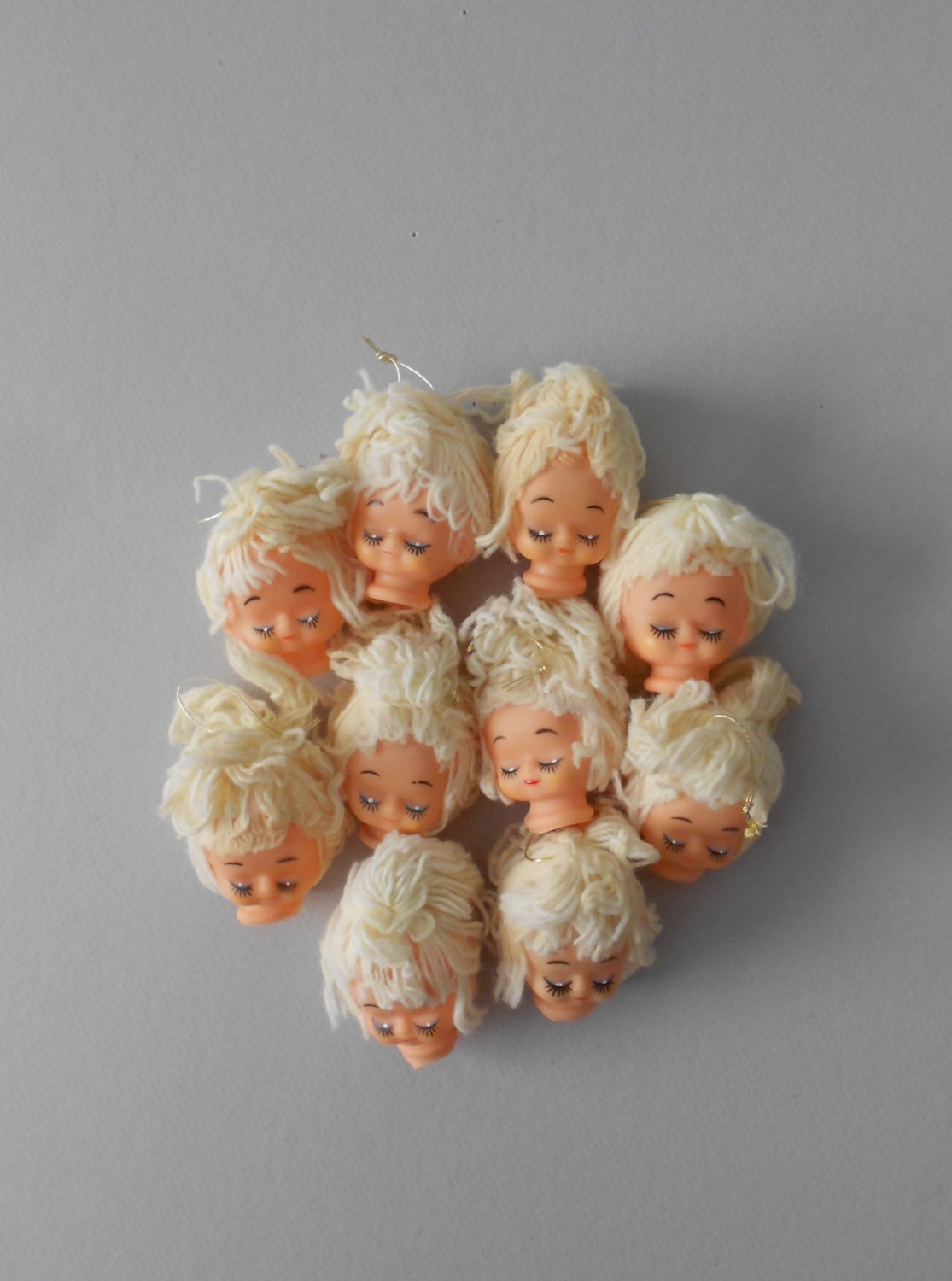 angel doll heads