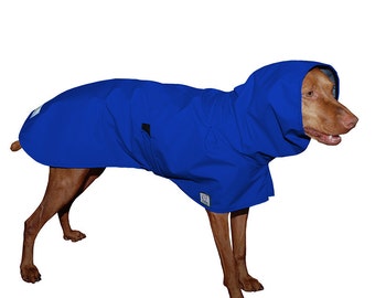 WHIPPET Dog Rain Coat Dog Coat Raincoat Rain Slicker