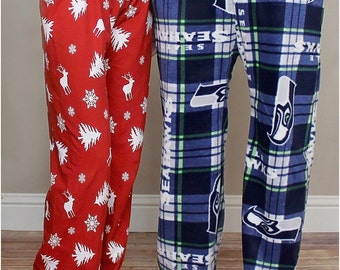 Hit the Hay Pajama Pants: Adult Pajama Pants Sewing Pattern for Women and Men