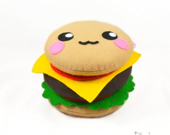 cheeseburger bear plush