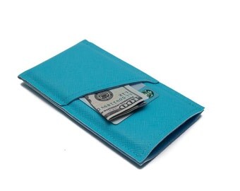 iPhone 7 Plus cover, iPhone 7 Wallet, iPhone 7 Sleeve, iPhone 6S Case, Ocean Blue - Made by weird.old.snail