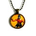 Lucha Libre - Luchador Pendant Necklace- Mexican Wrestling - Kitsch