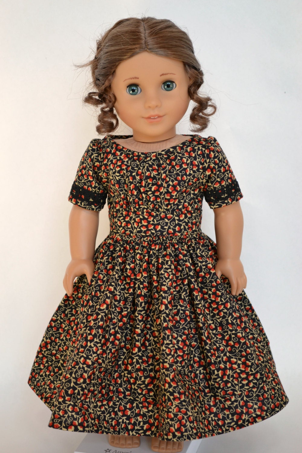 American Girl 18 Inch Historical Doll Dress Civil War