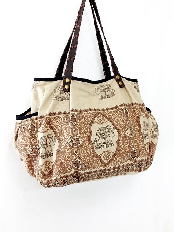 bag Handbags Thai Cotton bag Elephant bag Hippie bag Hobo bag Boho bag ...