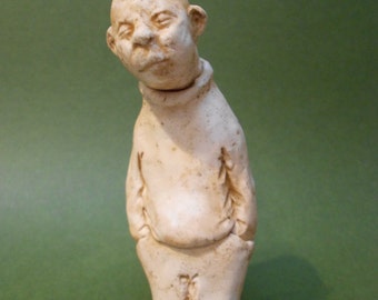 One of a Kind Miniature Handmade Porcelain Sculpture