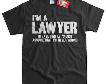 Lawyer t shirt | Etsy