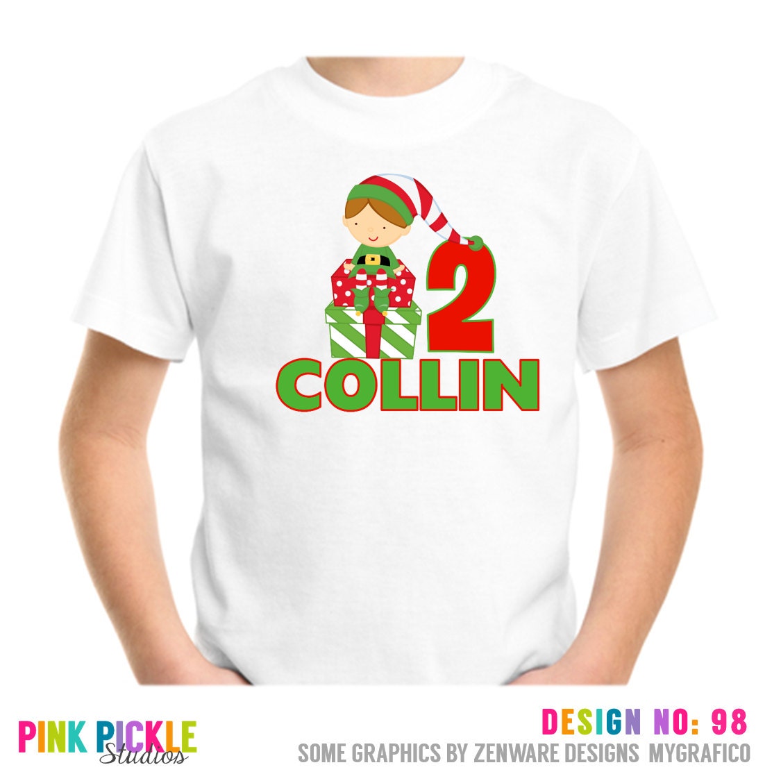 Christmas Elf T Shirt Christmas Iron On Transfers Christmas