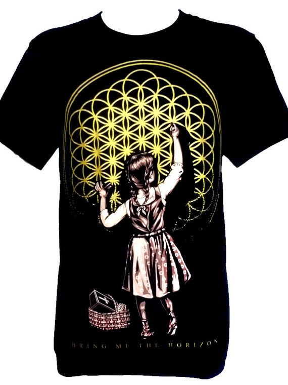 Bring Me The Horizon - Zombie Hands - Purple t-shirt メンズ