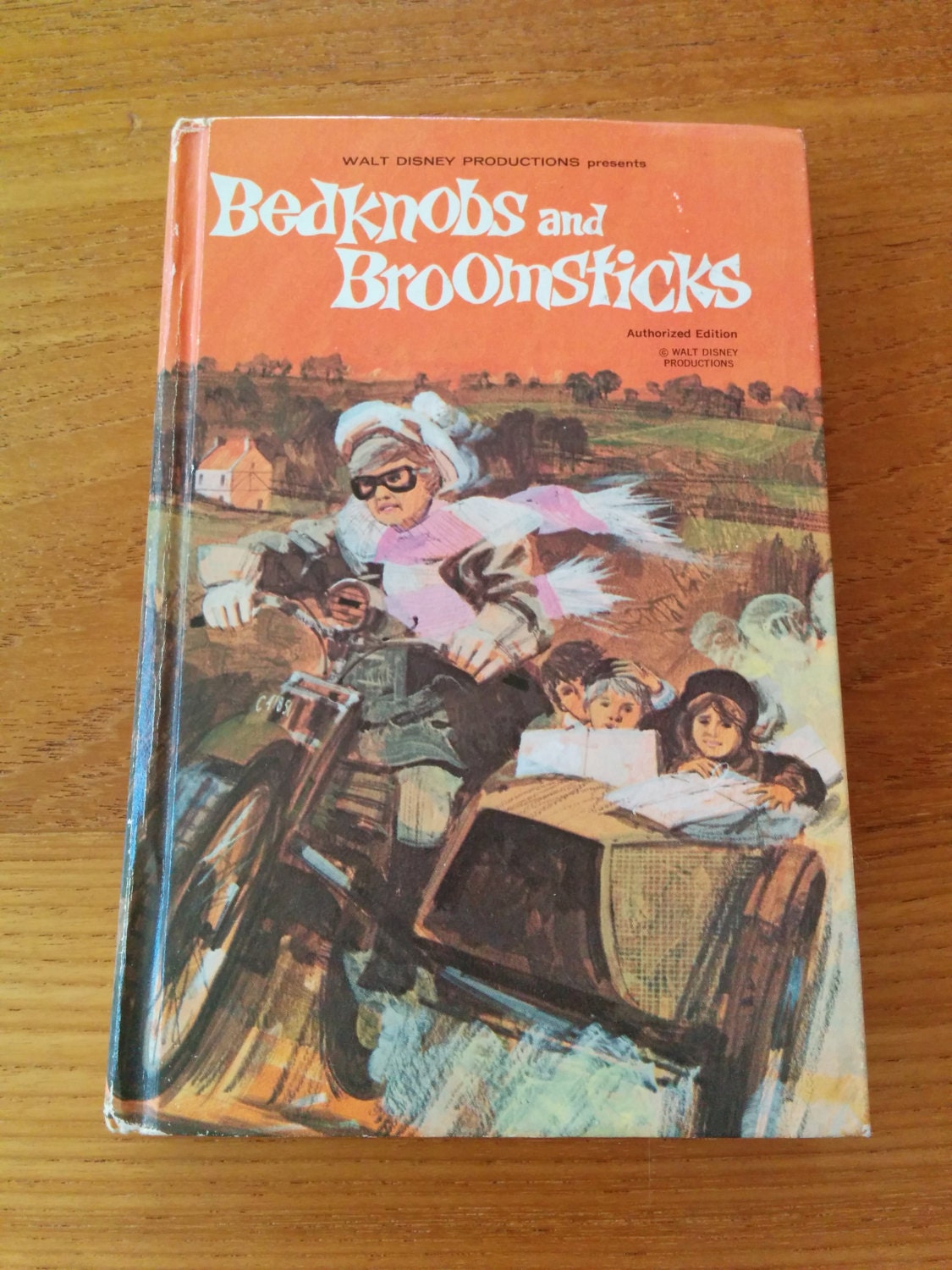 Bedknobs & Broomsticks 1971 Rare Disney Book by CharmAndFunction