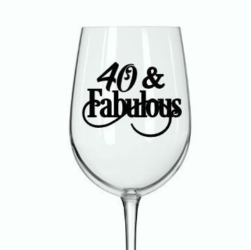 Download DIY Any Age Decal 40 & Fabulous Or choose