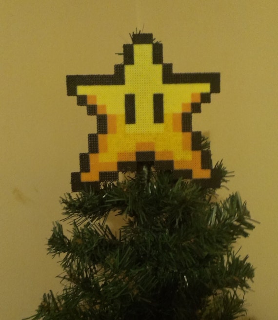 super mario star christmas tree topper have by super mario star christmas tree topper have by