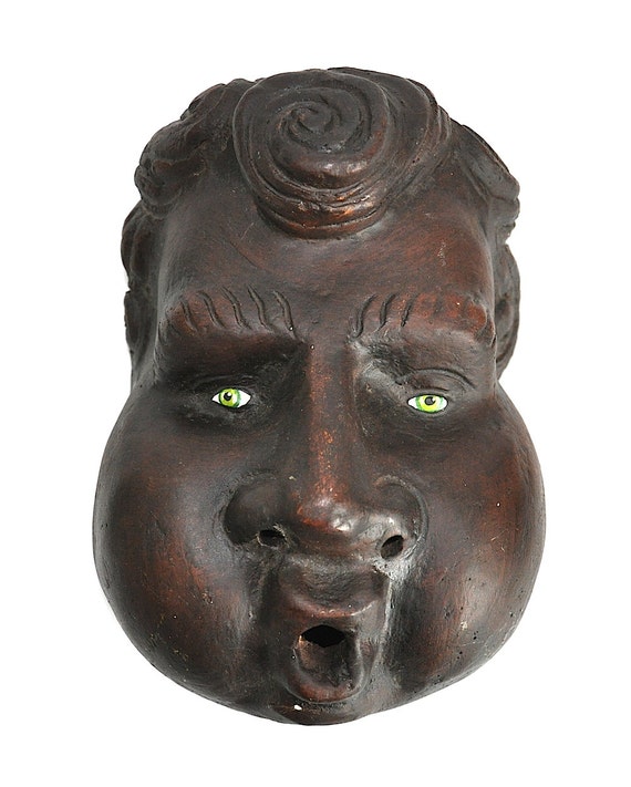 Vintage Ceramic Face Mask