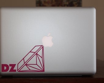 Delta Zeta Diamond Small Vinyl Decal