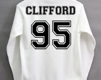 Clifford 95 Back Screen White / Gray / Black Sweatshirt / Jumper ...