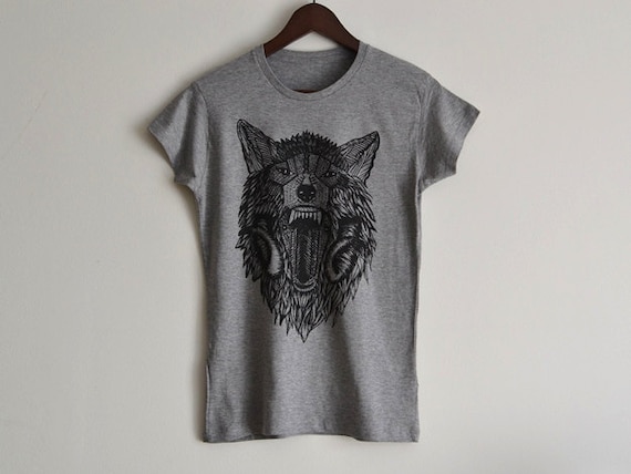 womens wolf shirts