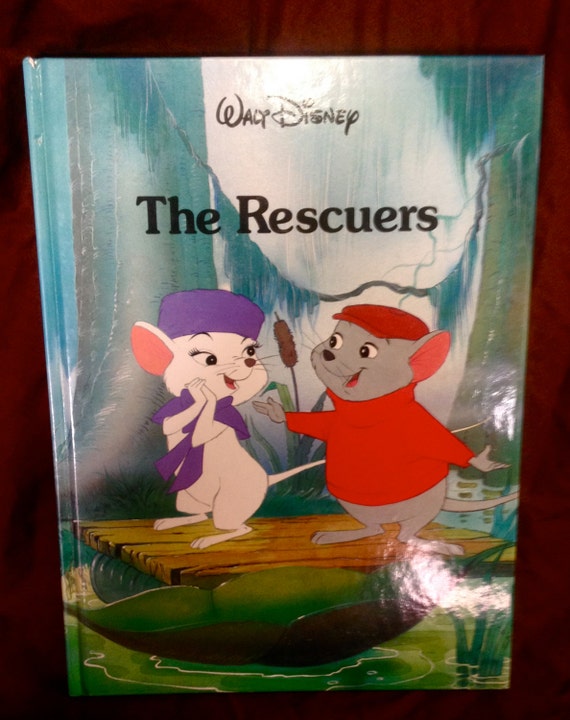 Walt Disney The Rescuers 1989 Twin Books