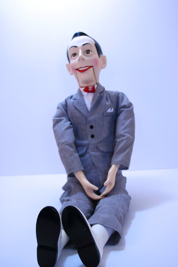 Pee Wee Herman Doll Ventriloquist Dummy Vintage