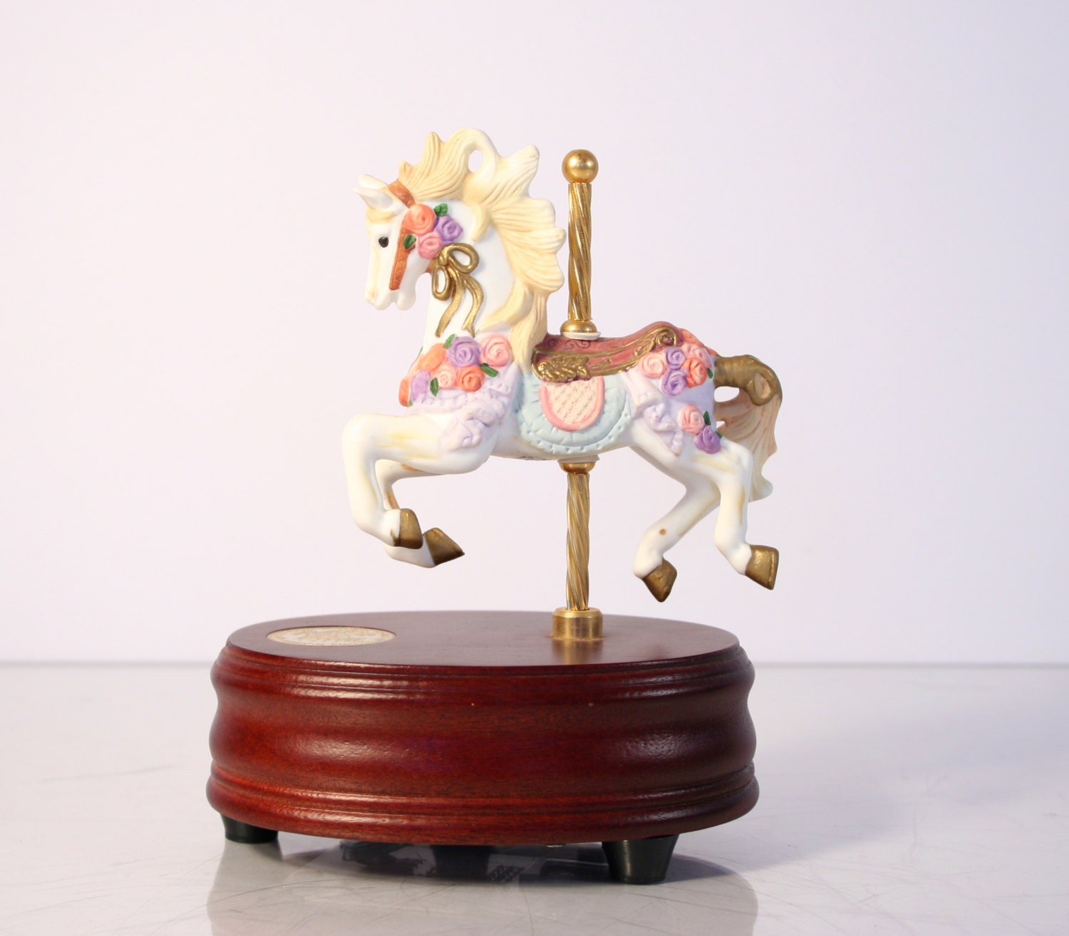 Musical Carousel Horse The Four Seasons Spring Limited