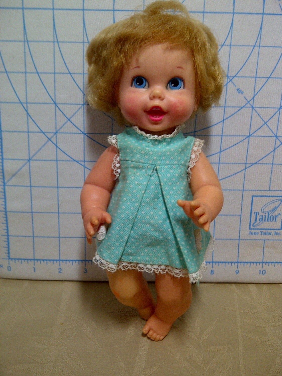 Mattel Baby Small Talk doll 1967 w/Original Dress and by